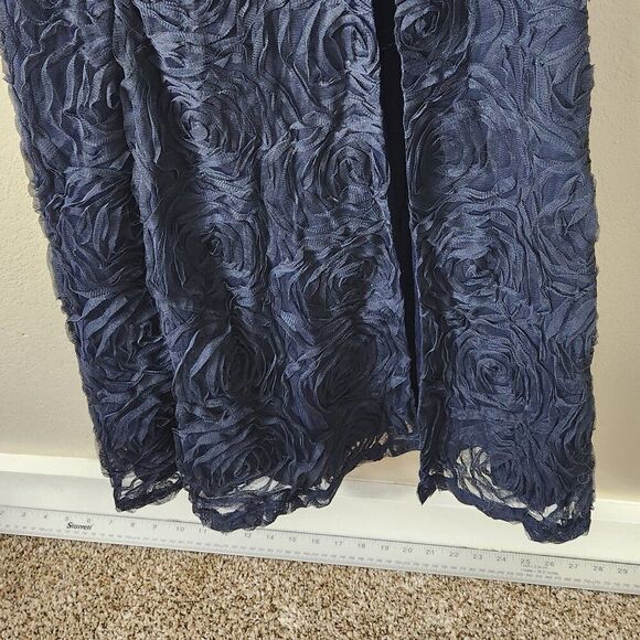 Trixxi Dress Navy Blue Size 1 NWT - Trixxi Prom Dress - Picture 7 of 15